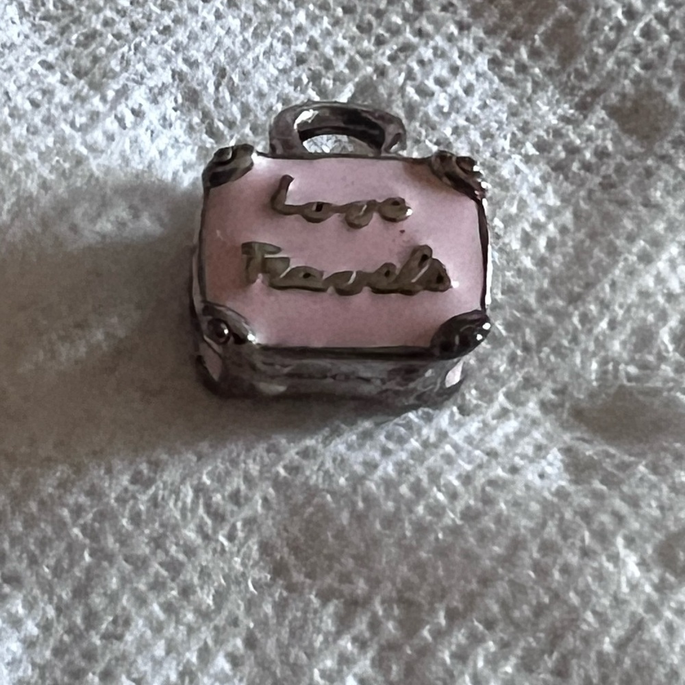 Pandora Silver Charm with Engraving